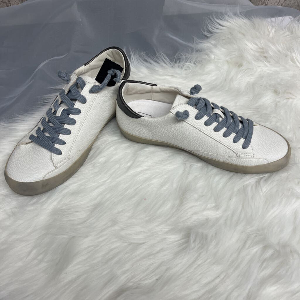 She Shop Paula White Sneakers w/Gray Laces & Sparkle Star