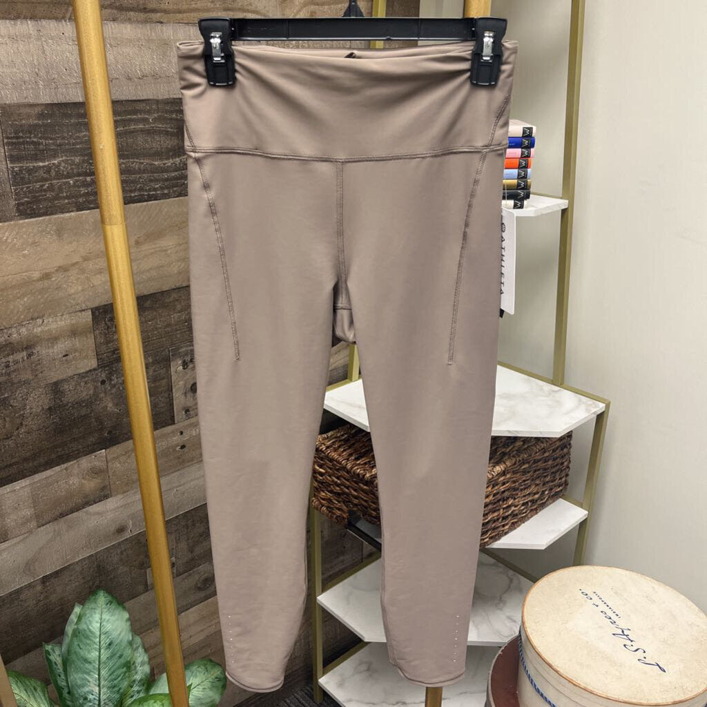 NWT Athleta Pacesetter 7/8 Tan Leggins