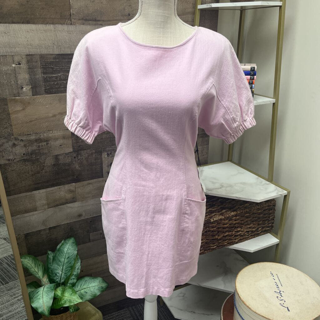 NWT ASTR Pink Denim Dress