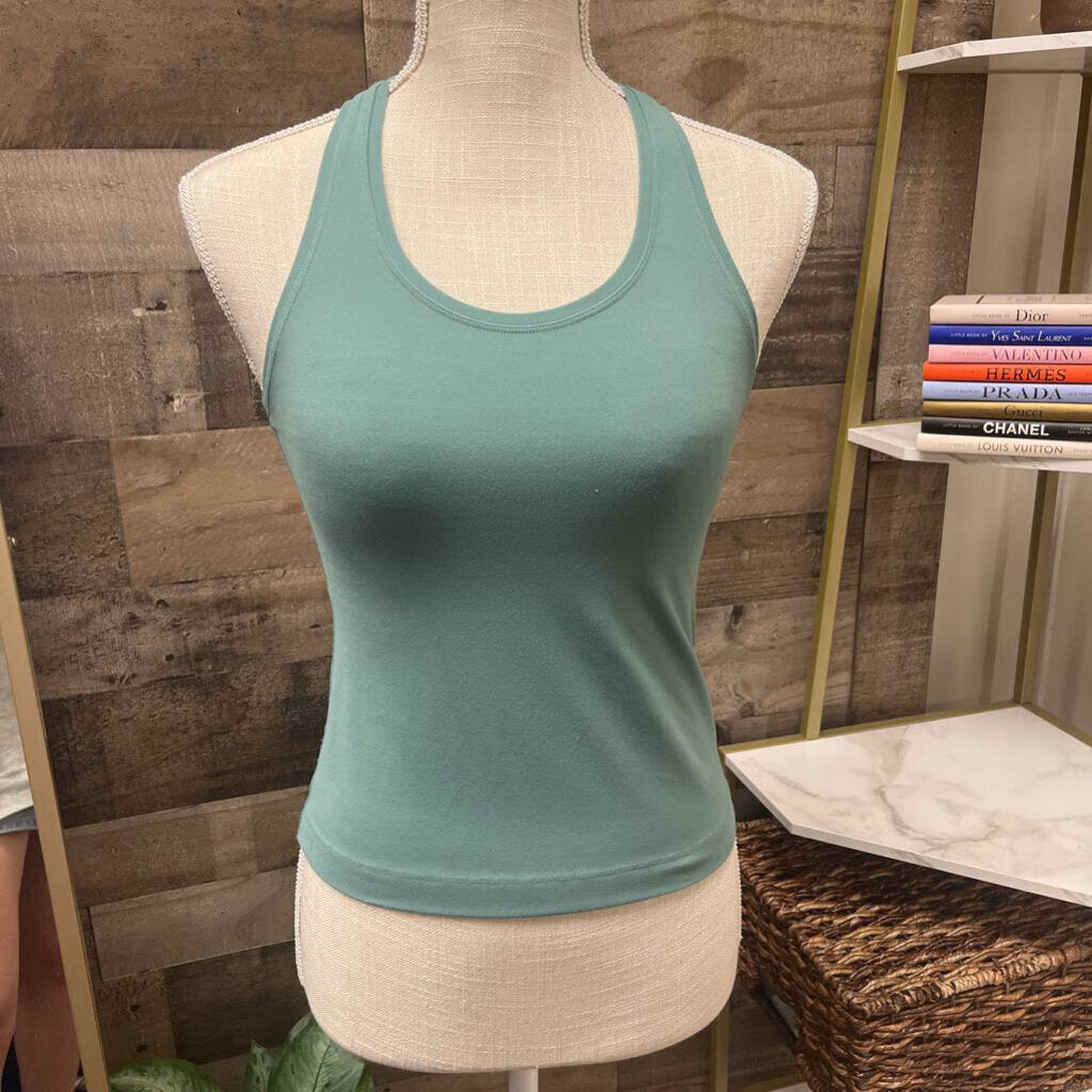 Lululemon Sage Green Racer Back Tank