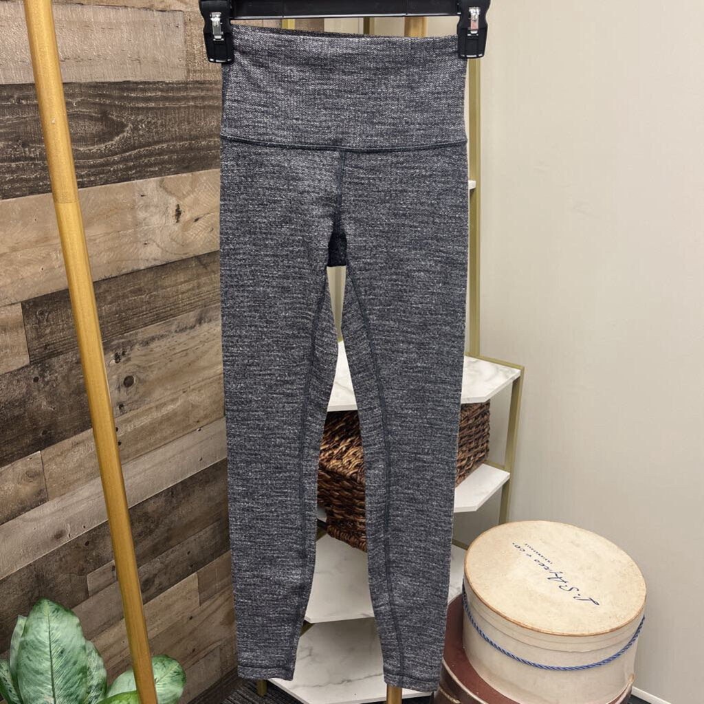 Lululemon Black Tweed Leggings