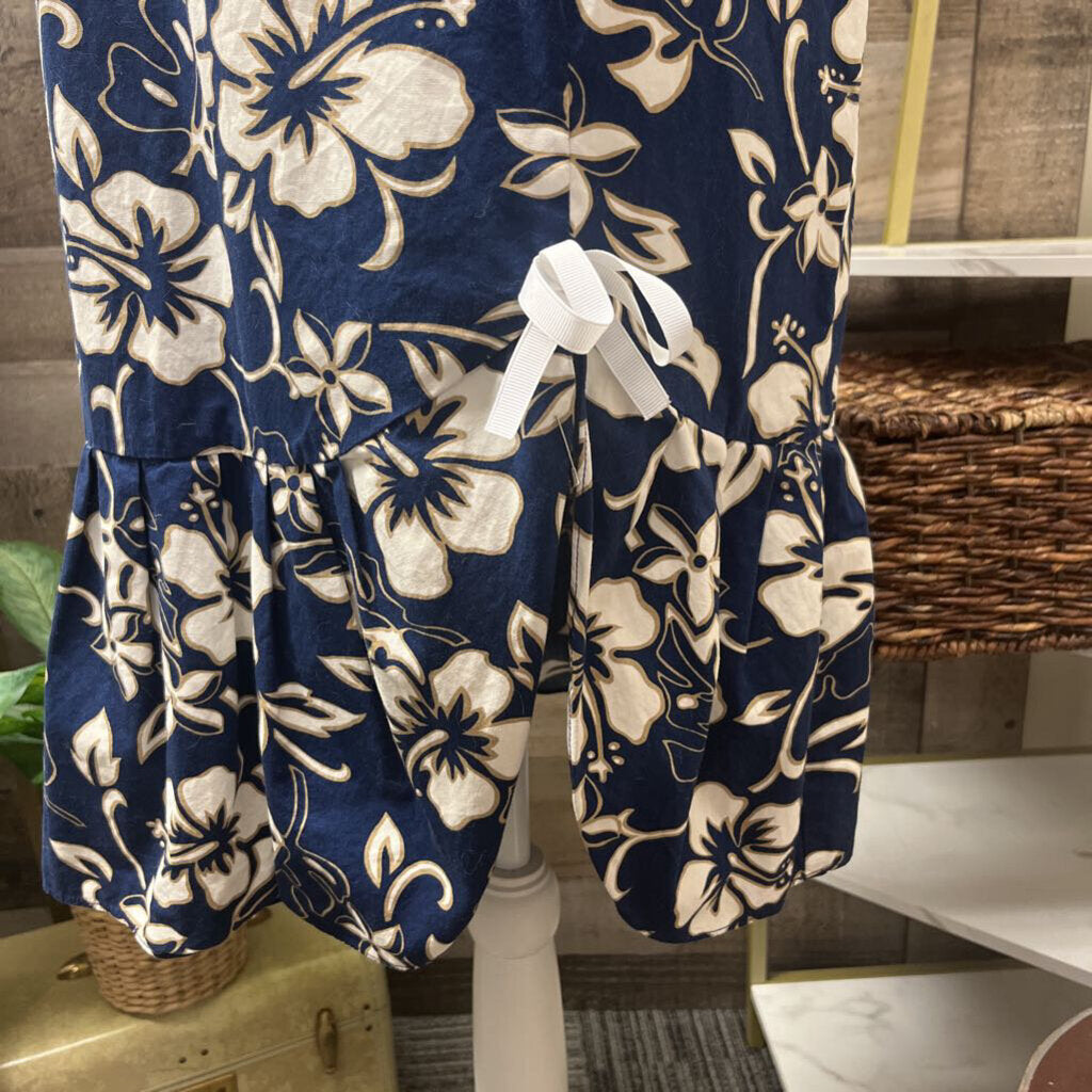 Hilo Hatties Hawaii Navy Floral Dress