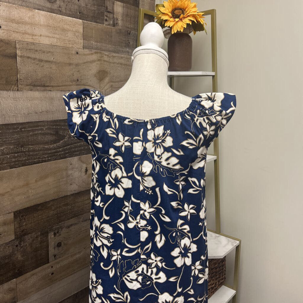 Hilo Hatties Hawaii Navy Floral Dress