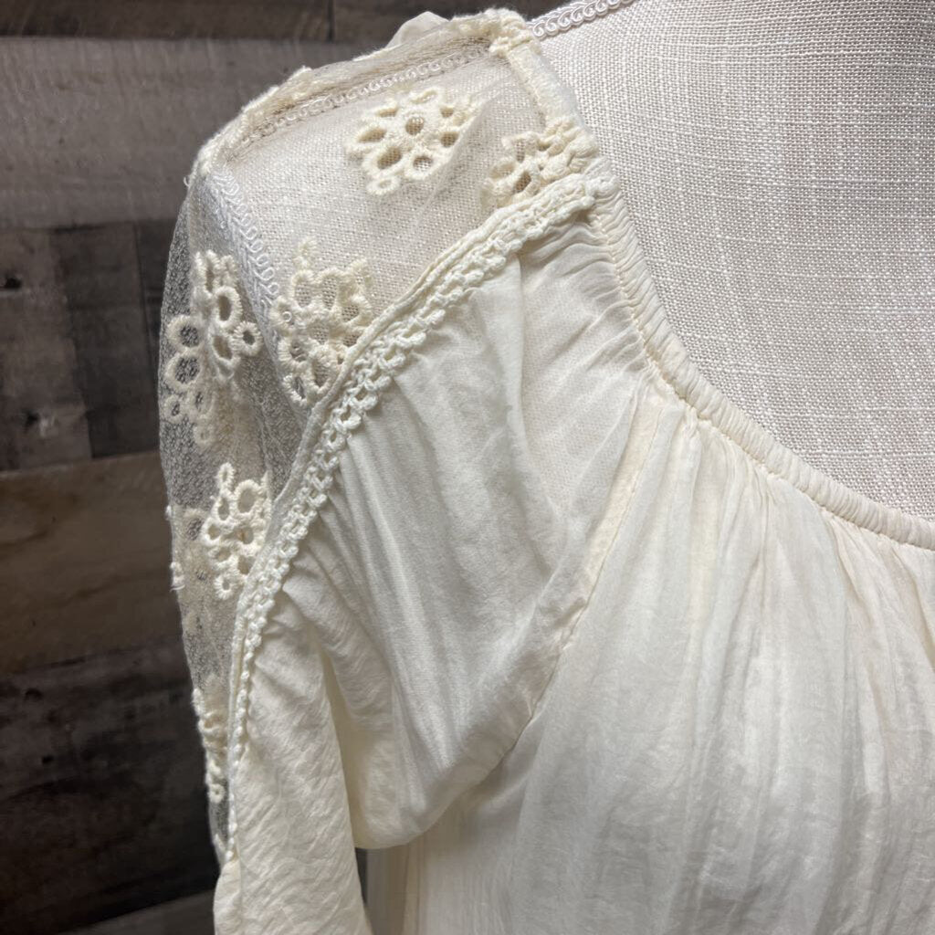 Nieole Ivory Boho Dress