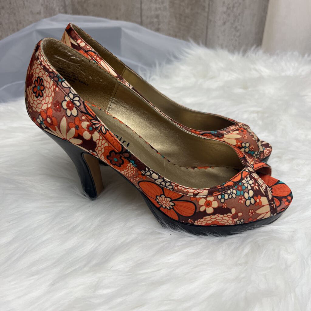 Madden Girl Brown & Orange Pumps
