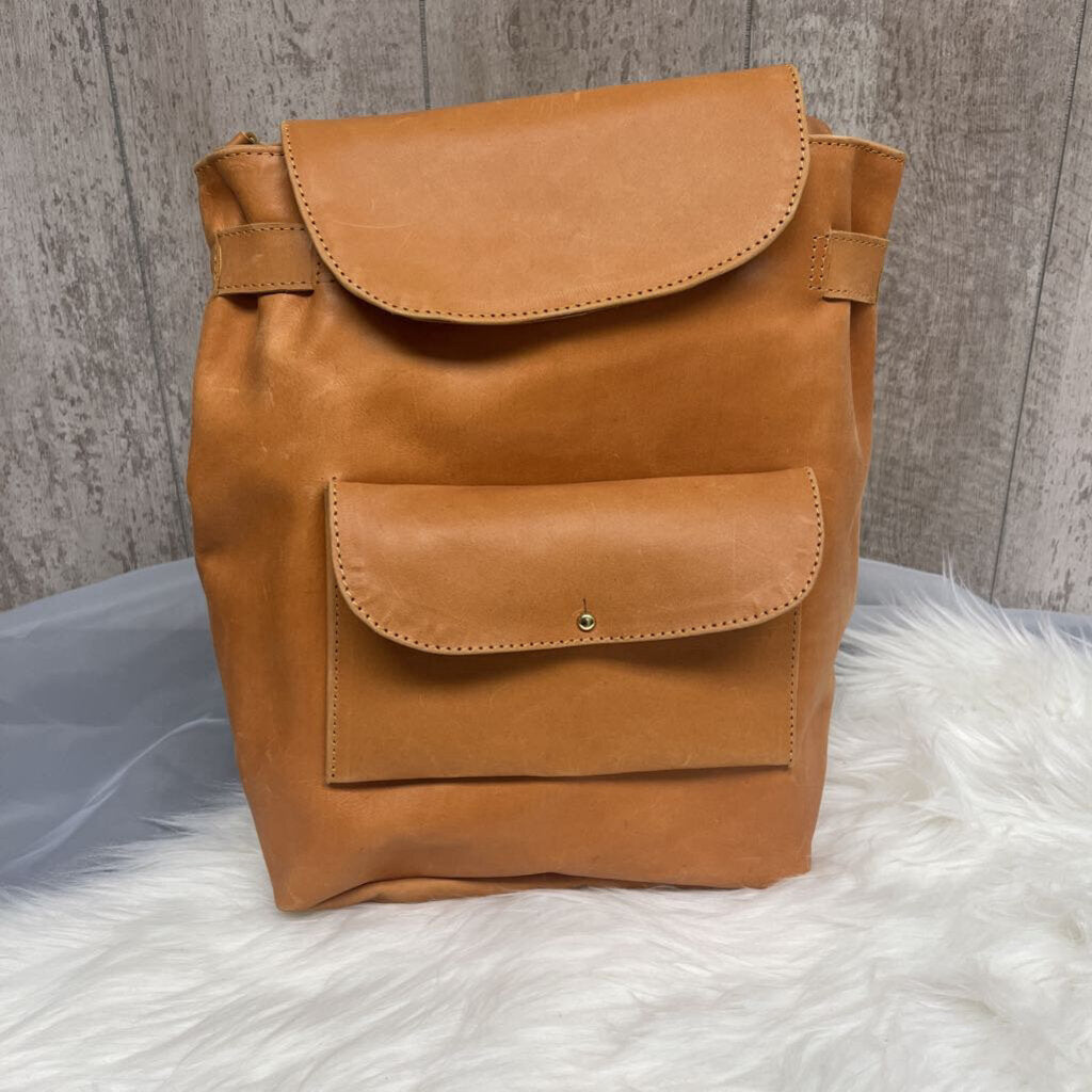 Noonday Collection Buckskin Leather Backpack