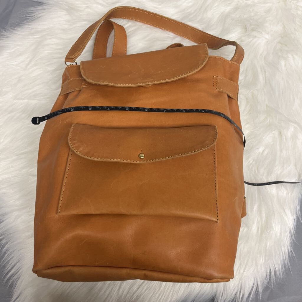 Noonday Collection Buckskin Leather Backpack