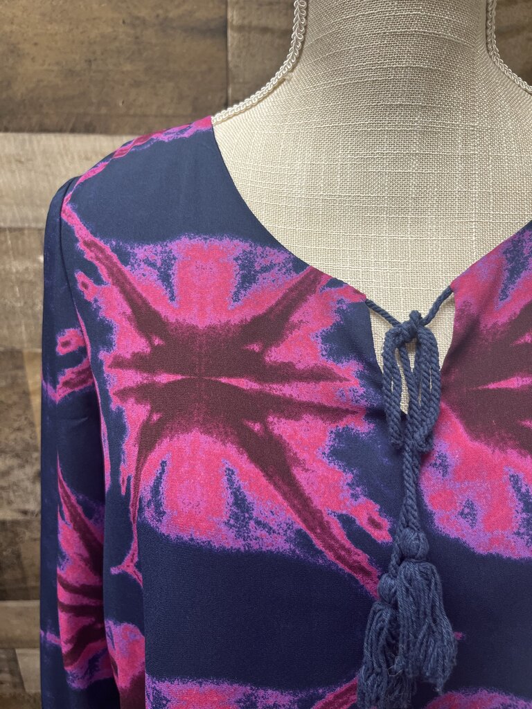 Collective Concepts Navy, Purple & Pink Tie Front