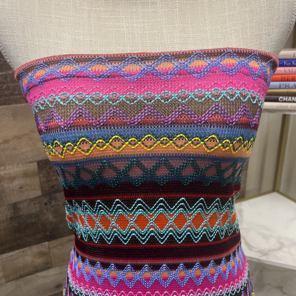 Mags & Pye Pink, Brown, Multi Color Tub Top