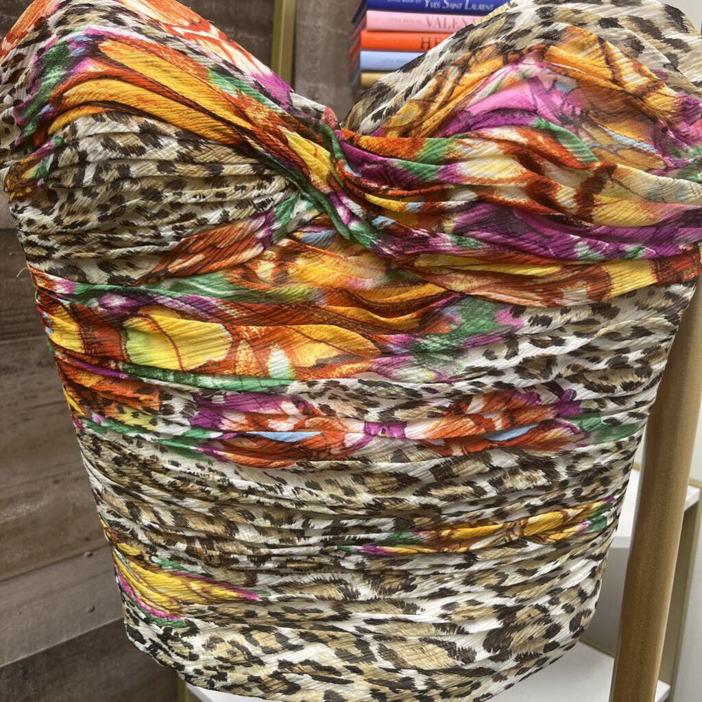 Alberto Mikali Silk Animal Print