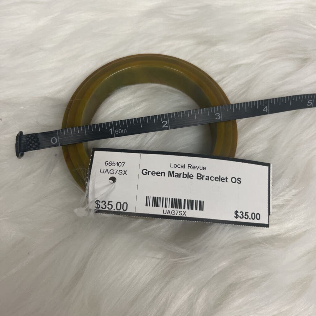 Green Marble Bracelet
