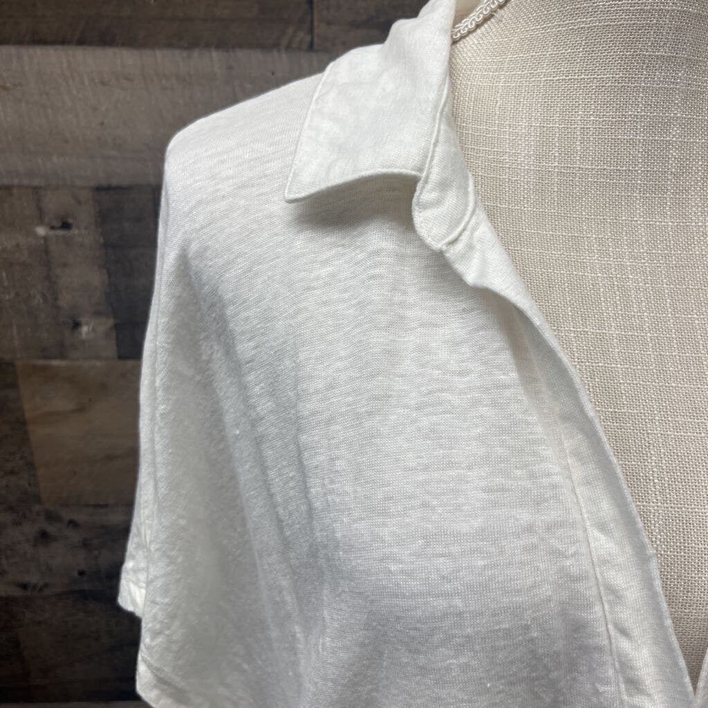 Banana Republic Linen Collared Shirt