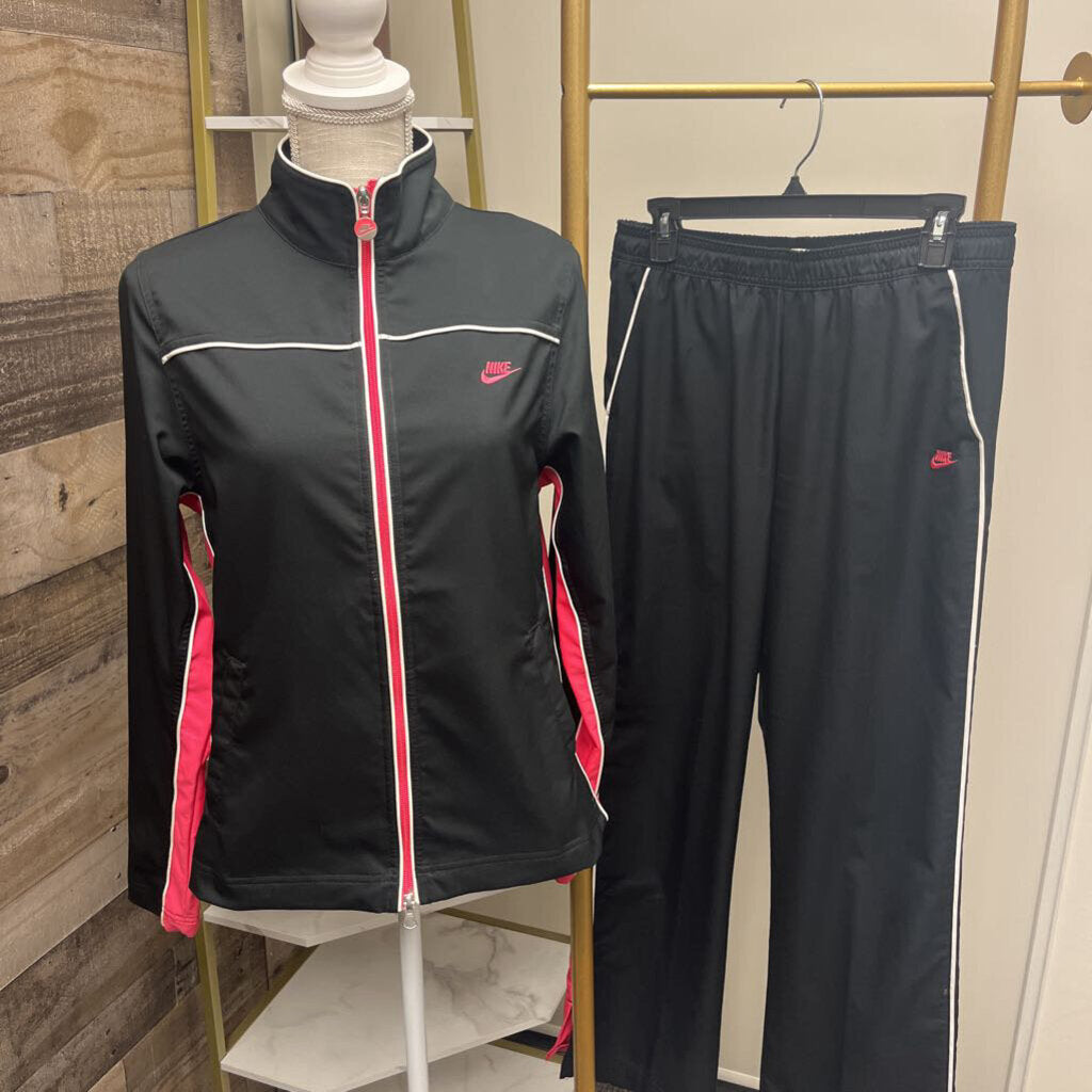 Nike Black & Pink Y2K Vintage Track Set