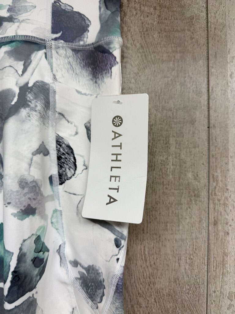 NWT Athleta Floral Mudra 7/8 Tight