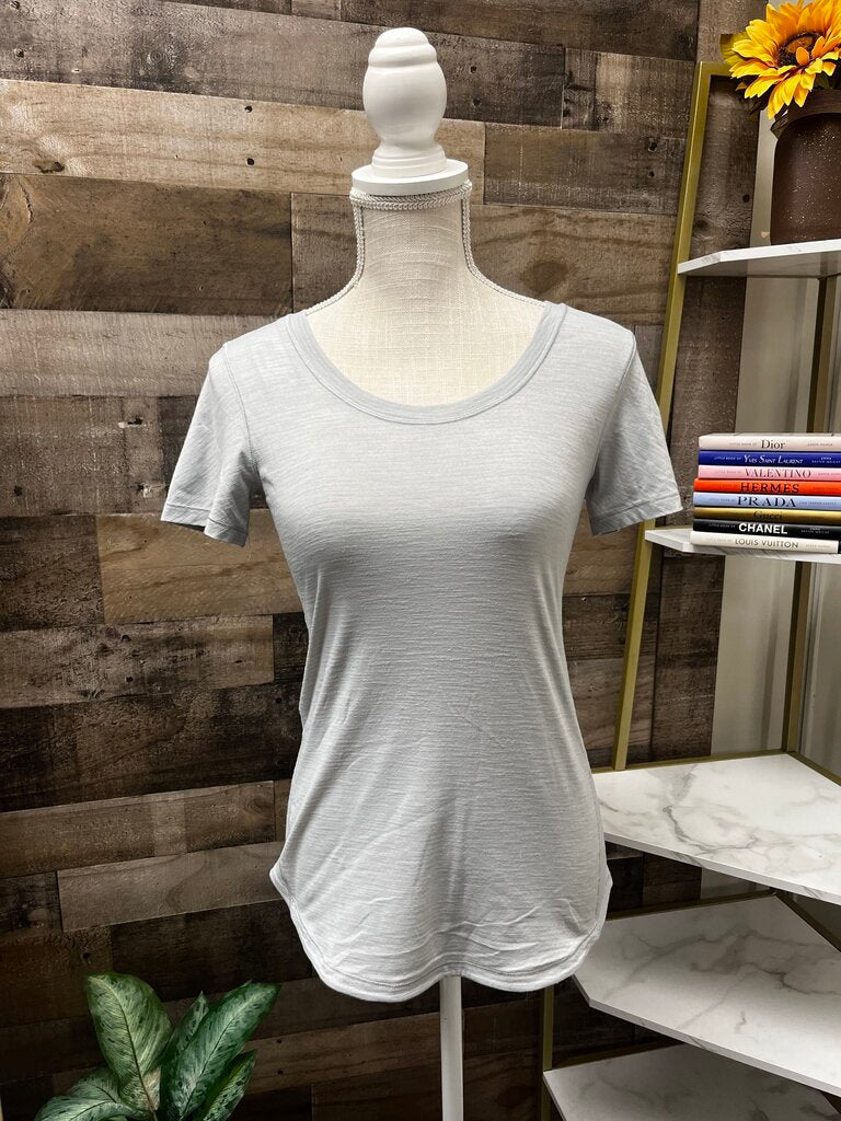 Lululemon Light Grey Heathered Tee